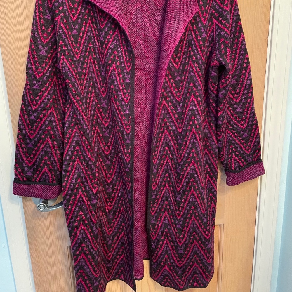 Relativity - Long Cardigan/Duster - L - Picture 2 of 5